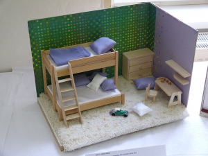 Modely bytových interiérů