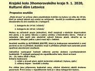 Propozice - Zlatá struna