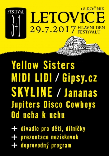 Festival 3 + 1 Letovice 2017